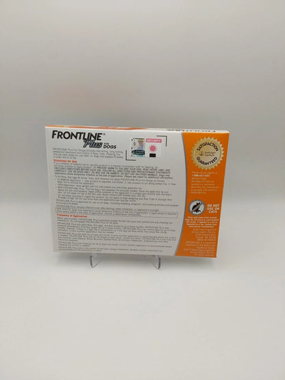 FRONTLINE Plus Flea & Tick Treatment for Dogs 5 to 22 lbs | 6 Monthly Doses