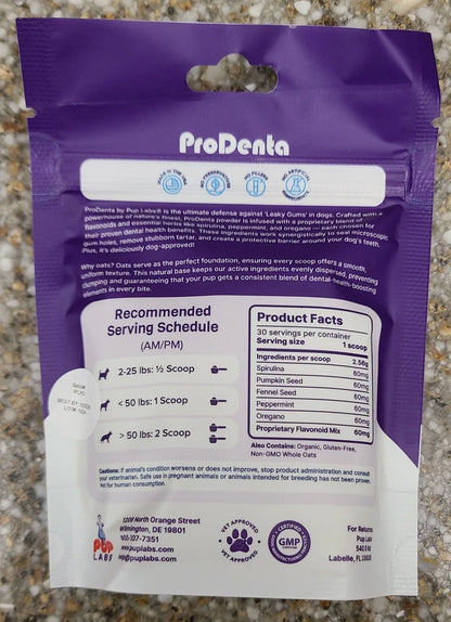 ProDenta All-Natural Dog Breath Freshener Powder | Dental Care Supplement for Dogs 2.75 oz